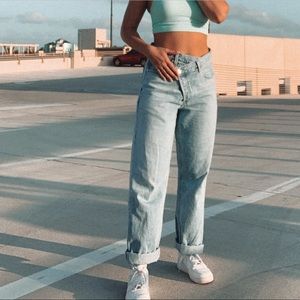 Agolde Criss Cross Upsized Jeans 